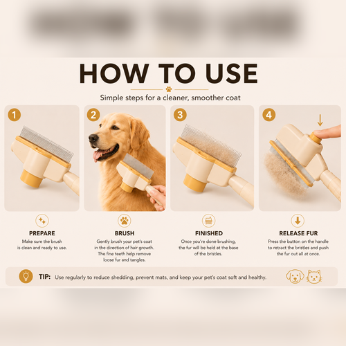 Deshedding Comb